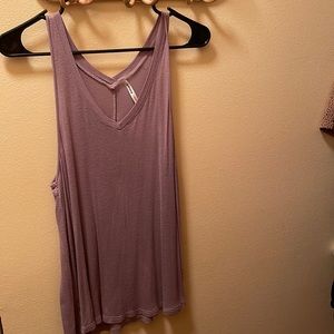 Purple tank top